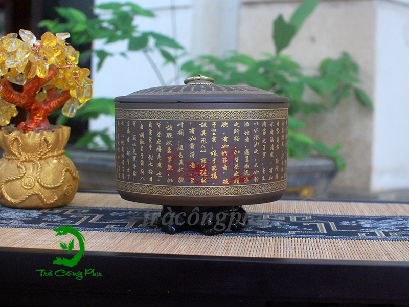Bình Đựng Trà Tử Sa Trà Kinh - BDT280